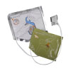 a front shot showing the connector plug to the Cardiac Science Powerheart G5 adult defibrillator pads with CPR Device