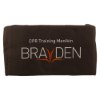 Brayden im13 red cpr manikin red illumination brown mat with text CPR Training Manikin and Brayden logo visible