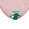 a close up image of the bottom of the pad-pak cartridge for infants showing the name paediatric-pak with two embossed bear images and green tag