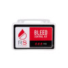 a rectangular white hard plastic case with the words bleed control pro on it