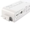 schiller fred easyport battery showing a close up of the clip attached to the side of the battery casing