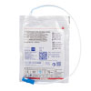 A back shot of the Schiller FRED Easyport Adult defibrillator pads showing all the technical data for the electrode pads