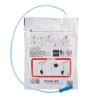 schiller fred easyport adult defibrillator pads packet showing front with wiring and instruction illustrations