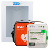 iPAD NFK200 Semi-Automatic Defibrillator with Indoor Cabinet and Carry Case