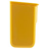 a side shot of a yellow rectangular battery with no visible marks or wording