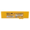 defibtech lifeline view semi automatic defibillator yellow battery pack with label and barcode