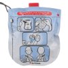 defibtech lifeline view ecg pro paediatric defibrillator pads packet with front label and instructional images