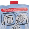 defibtech lifeline view ecg pro paediatric defibrillator pads showing top of packaging with usage instructions and red tab