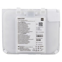 a front shot of the Lifepak CR2 Defibrillator pads showing the technical information for the electrodes