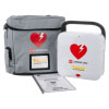 a content view showing the physio-control lifepak cr2 trainer unit, carry bag and user manual