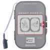 A set of Grey and white replacement defibrillator pads