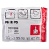 Packet of philips hs1 smart adult pads with instructions and warning symbols visible on the packaging