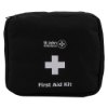 aed responder kit shown from the front as a black pouch with a white cross and text on the front