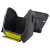a shot of the carry case designed for the zoll aed 3 with the flap open showing a rigid case designed to snuggly fit the compatible AED - Zoll AED 3