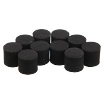 Laerdal Baby Anne Cpr Training Manikin Foreign Objects Cluster of black cylindrical foreign objects for laerdal baby anne cpr training manikin labelled group a