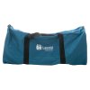 Blue carry bag with black handles for the laerdal choking charlie training manikin