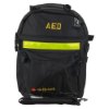 defibtech lifeline aed auto defibrillator soft carry case shown closed with shoulder strap and front pockets visible