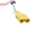 Yellow connector for philips heartstart frx replacement defibrillator training pads with cable attached