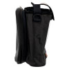 a side view of a black carry sleeve for the cardiac science powerheart g5