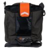 Cardiac Science Powerheart G5 carry sleeve in black with orange tab and attached carry strap