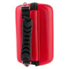 a side view of the Philips HeartStart Frx defibrillator carry case showing the black rubberised handle for enhanced grip and comfortable transportation of the AED to an emergency