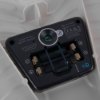 Close up of sensor component on laerdal little anne training manikin with bag light skin showing internal details and connectors
