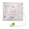 zoll aed plus infant child pedi padz ii electrodes in packaging showing front with instructions and connection cable