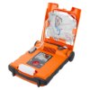 cardiac science powerheart g5 semi automatic defibrillator shown open with visible pads and display panel