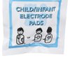 cardiac science powerheart g3 plus paediatric defibrillator pads package showing child and infant electrode pad illustrations