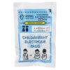 Front view of cardiac science powerheart g3 plus paediatric defibrillator pads packaging showing label and illustrations