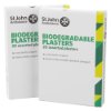 small biodegradable plasters shown from the st john ambulance bs8599 1 compliant workplace first aid kit packaging