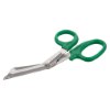Green handled small scissors included in st john ambulance bs8599 1 compliant workplace first aid kit
