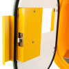 DefibSafe2 Defibrillator Cabinet close up showing latch