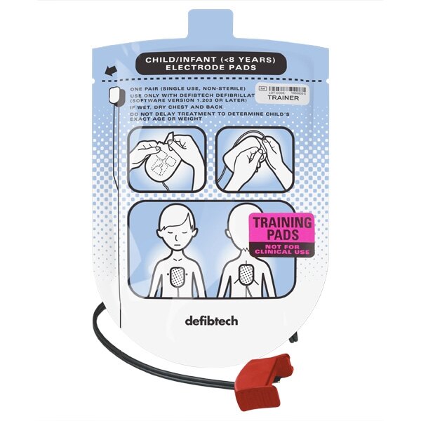 Defibtech Lifeline AED Paediatric Training Pads