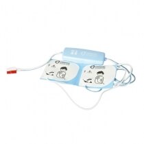 The Cardiac Science Powerheart G3 Plus infant/child pads have a non-polarized design