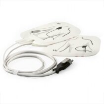 The Primedic HeartSave AS is supplied with one pair of adult electrode pads