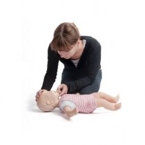 Baby Anne offers an ideal training tool to practice mouth-to-nose ventilations