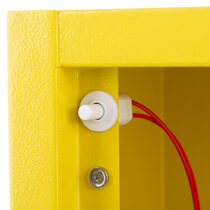 Alarm to deter against misuse or to alert people of an emergency 