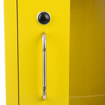 Unlocked cabinet provides quick access to your device in an emergency