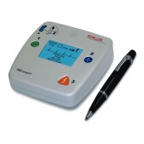 A small an compact AED, the FRED Easyport can be easily stowed away