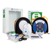 HeartSine 500P Semi-Automatic AED with Cabinet & FREE Training