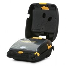 Physio-Control Lifepak CR Plus defibrillator complete with protective carry case