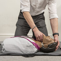 Provides trainees with hands-on experience of performing realistic CPR