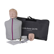 Laerdal Little Anne QCPR Training Manikin with Carry Bag - Light Skin