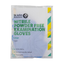 Nitrile gloves (powder free) - essential protection for the user