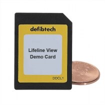 Defibtech Lifeline View Defibrillator Demo Card