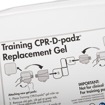 Replenishes the training CPR-D padz adhesive strength