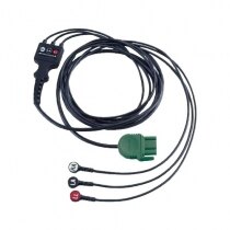 Physio-Control Lifepak 1000 Defibrillator 3-lead ECG Cable