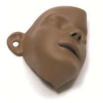 Laerdal Little Junior CPR Training Manikin Faces - Dark Skin
